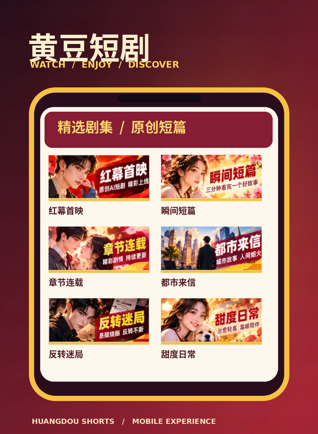 黄豆短剧手机网页阅读